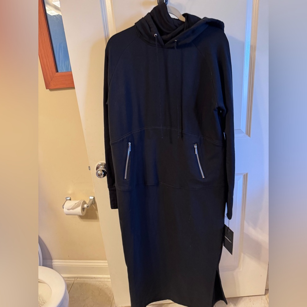New !! Marcella black sweatshirt Dress - Picture 8 of 10